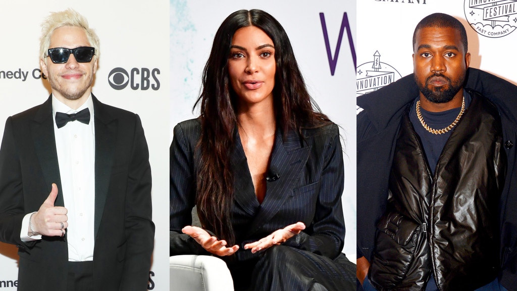 Kim Kardashian ගැන Pete Davidson ගේ කෙටි පණිවිඩ වලට Kanye West ප්‍රතිචාර දක්වයි |  Billboard News